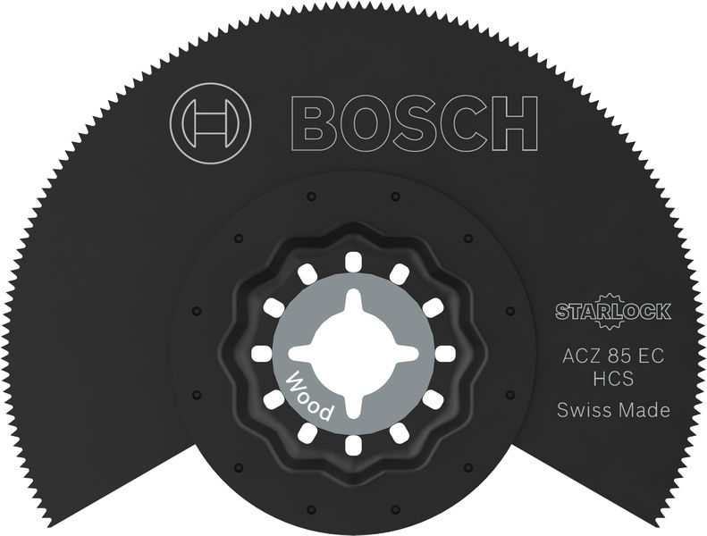 BOSCH ACZ 85 EC Holz Segmentsägeblatt, Starlock, 85 mm BOSCH ACZ 85 EC Holz Segmentsägeblatt, Starlock, 85 mm