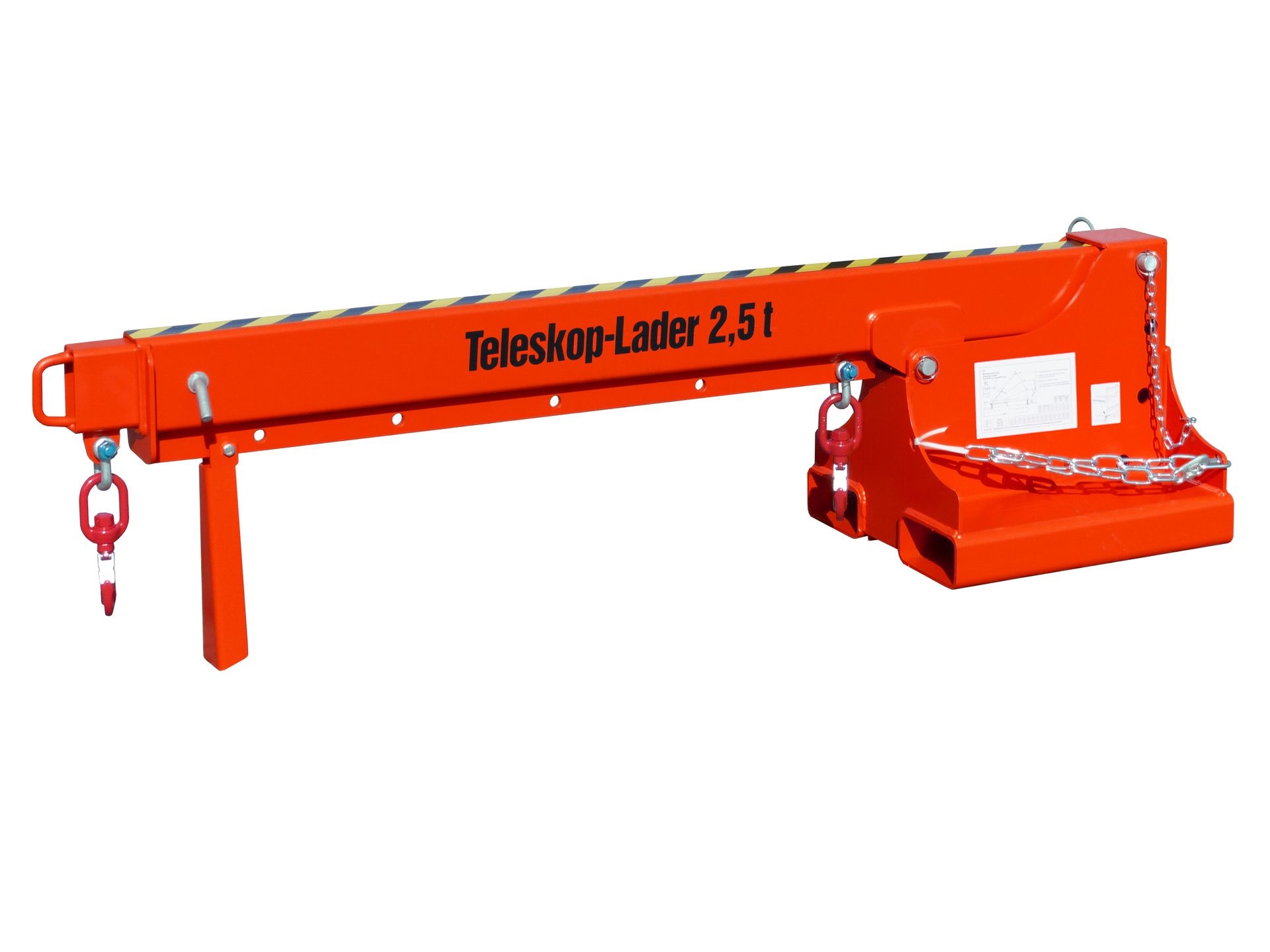 BAUER Teleskop-Lader KTH 2,5, lackiert, RAL 3000 Feuerrot BAUER Teleskop-Lader KTH 2,5, lackiert, RAL 3000 Feuerrot