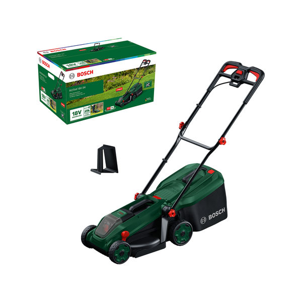 BOSCH Akku-Rasenmäher ROTAK18V-34 BOSCH Akku-Rasenmäher ROTAK18V-34