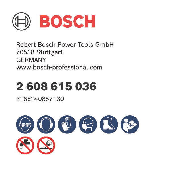BOSCH Diamanttrennscheibe Turbo Eco For Universal, 115 mm
