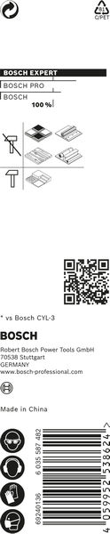 BOSCH EXPERT HEX-9 Multi Construction Bohrer, 3x45x90 mm BOSCH EXPERT HEX-9 Multi Construction Bohrer, 3x45x90 mm