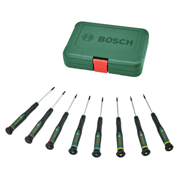 BOSCH Handwerkzeuge Präzisionsschraubendreher-Set 8-tlg.