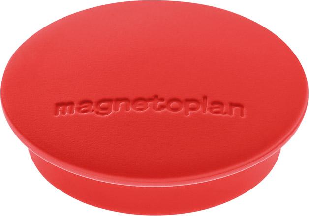 MAGNETOPLAN Magnet D34mm VE10 Haftkraft 1300 g rot MAGNETOPLAN Magnet D34mm VE10 Haftkraft 1300 g rot