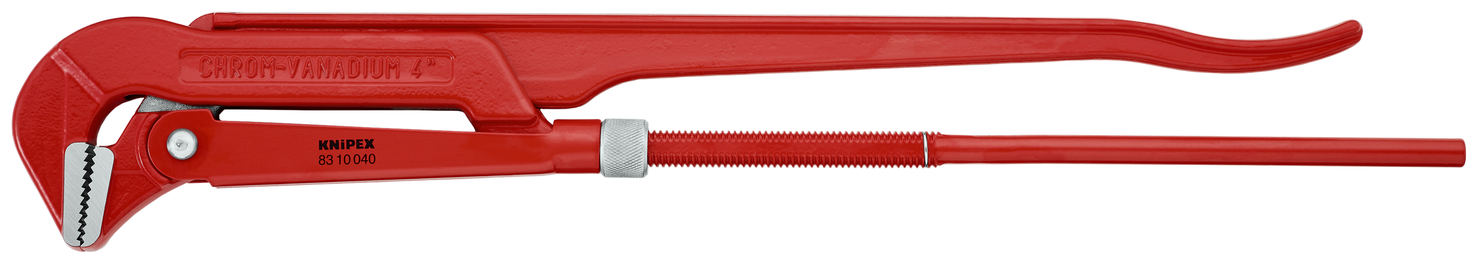 KNIPEX KNIPEX 83 10 040 Rohrzange 90° 750 mm rot pulverbeschichtet