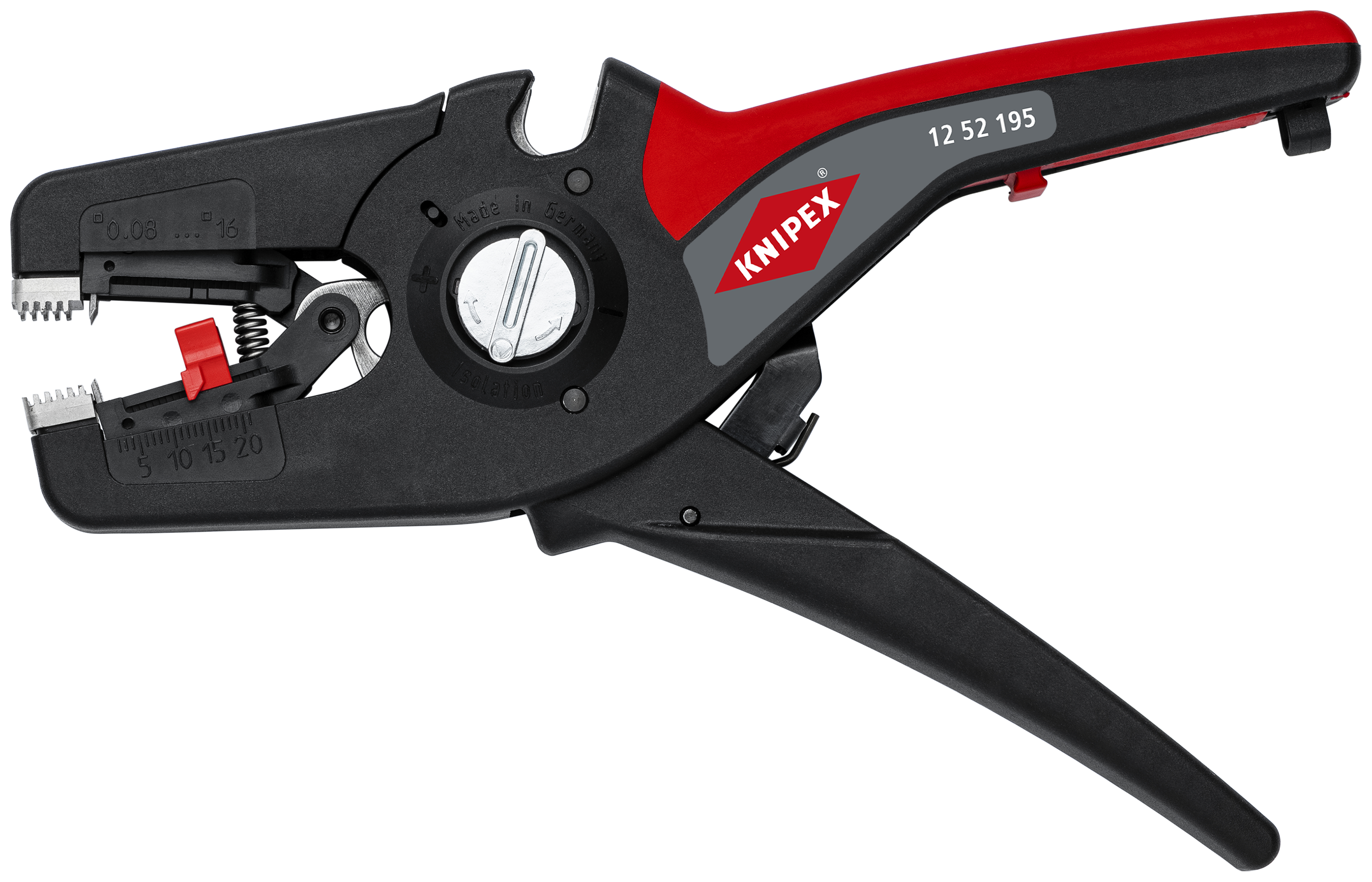 KNIPEX KNIPEX 12 52 195 SB PreciStrip16® Automatische Abisolierzange 190 mm KNIPEX KNIPEX 12 52 195 SB PreciStrip16® Automatische Abisolierzange 190 mm