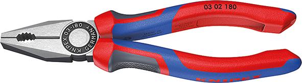KNIPEX Kombizange schwarz atramentiert 180 mm KNIPEX Kombizange schwarz atramentiert 180 mm