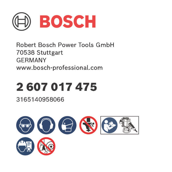 BOSCH 30 tlg Mixed Fräser Set 8mm Schaft
