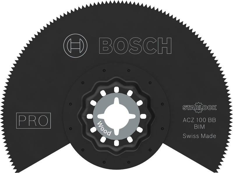 BOSCH PRO ACZ 100 BB Blatt für Multifunktionswerkzeuge, 100 mm BOSCH PRO ACZ 100 BB Blatt für Multifunktionswerkzeuge, 100 mm