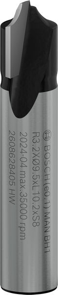BOSCH PRO Viertelstabfräser, Ø 3,2 x Ø 9,5, Schaft 8 mm BOSCH PRO Viertelstabfräser, Ø 3,2 x Ø 9,5, Schaft 8 mm