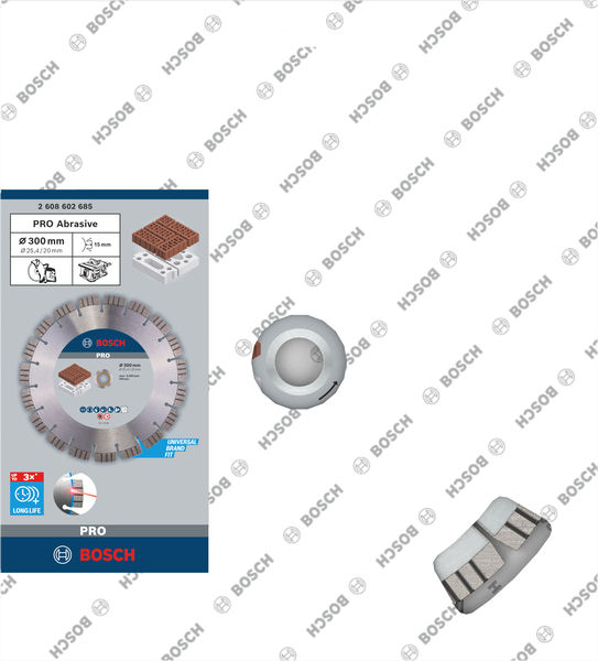 BOSCH PRO Abrasive Diamanttrennscheibe, 300 x 20/25,4 mm BOSCH PRO Abrasive Diamanttrennscheibe, 300 x 20/25,4 mm