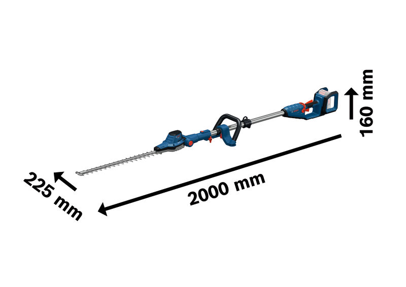 BOSCH Akku-Stabheckenschere PRO GHE18V-50FP BOSCH Akku-Stabheckenschere PRO GHE18V-50FP