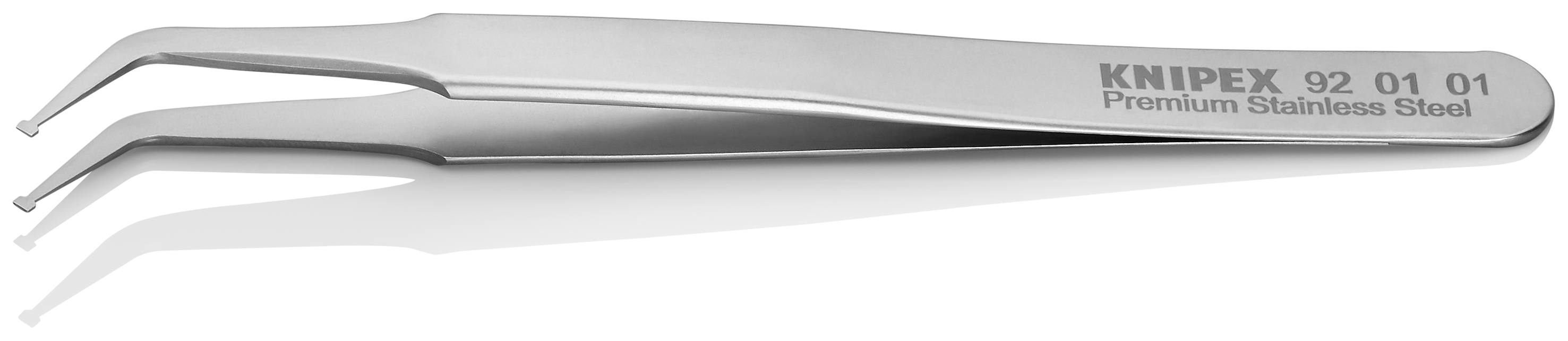 KNIPEX KNIPEX 92 01 01 SMD-Präzisionspinzette 115 mm Glatt