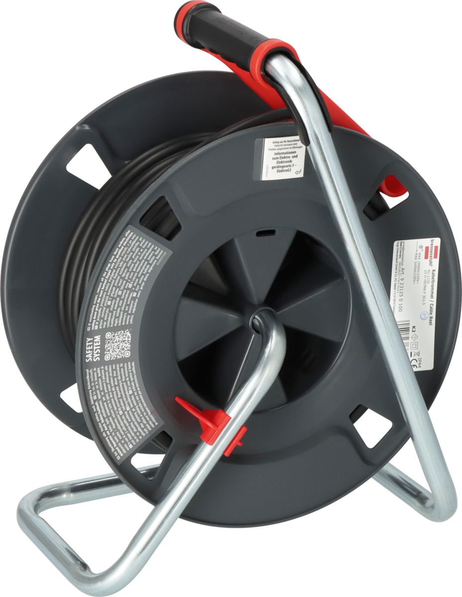 BRENNENSTUHL Professional Kabeltrommel 300 KU 2100 IP44, 25m H07RN-F 3G1.5