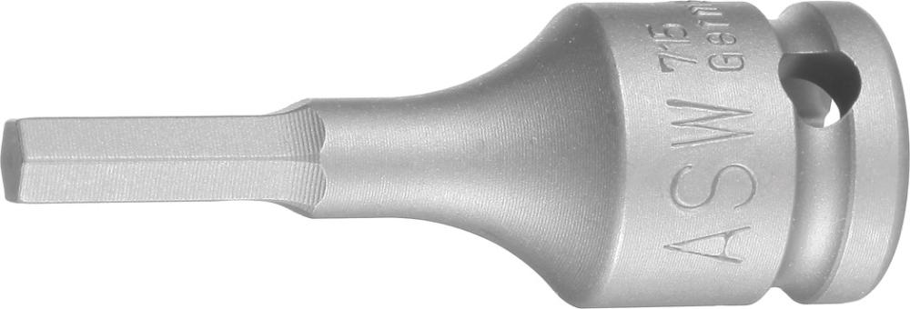 ASW Kraft- Schraubendrehereinsatz 3/8" Innensechskant 6mm ASW