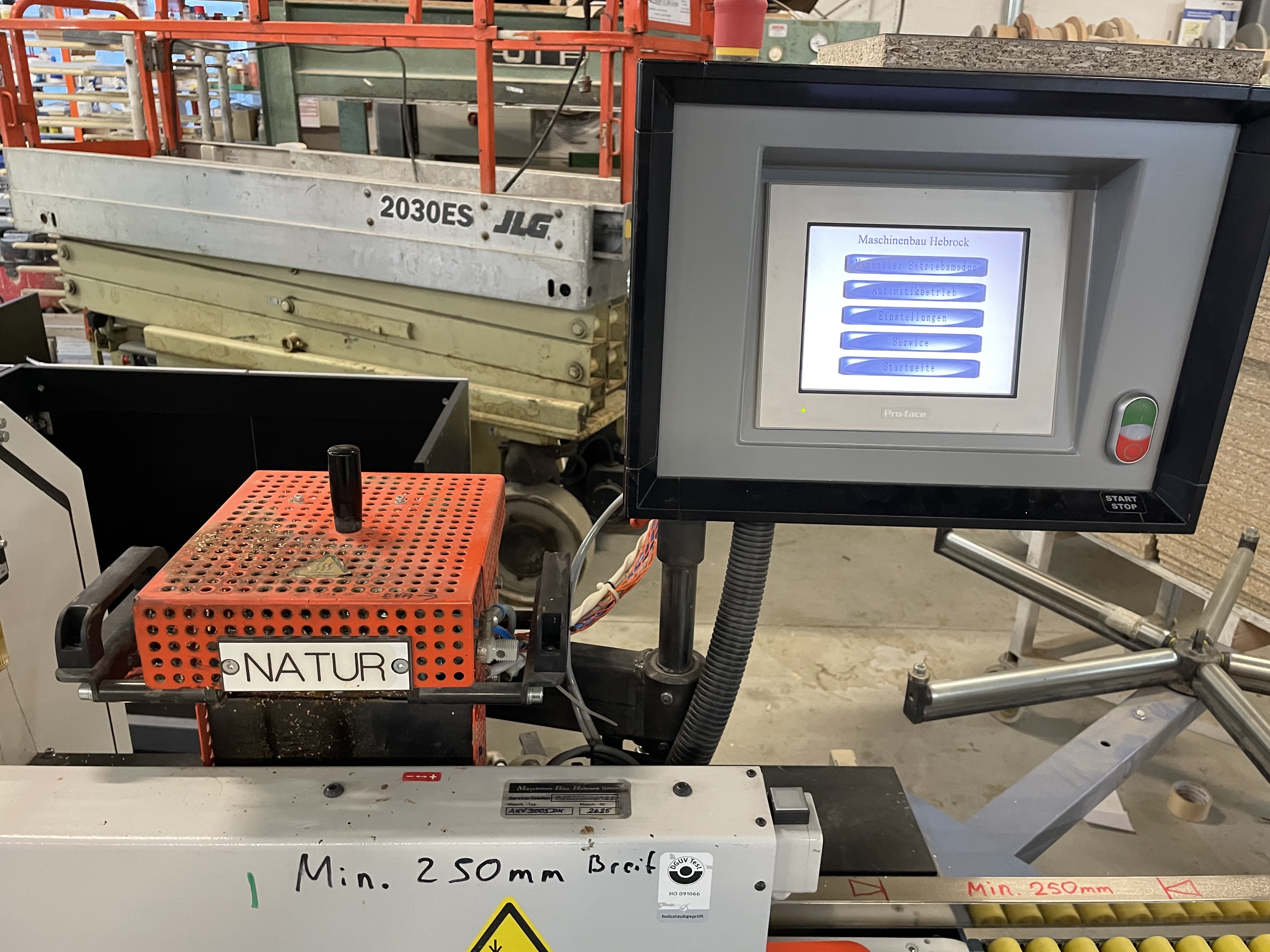 HEBROCK Kantenanleimmaschine AKV 3005 DK