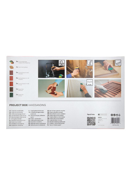 BOSCH Projektbox Handschleifen