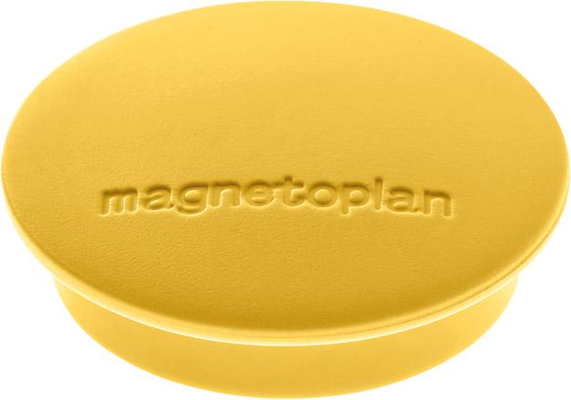 MAGNETOPLAN Magnet D34mm VE10 Haftkraft 1300 g gelb MAGNETOPLAN Magnet D34mm VE10 Haftkraft 1300 g gelb