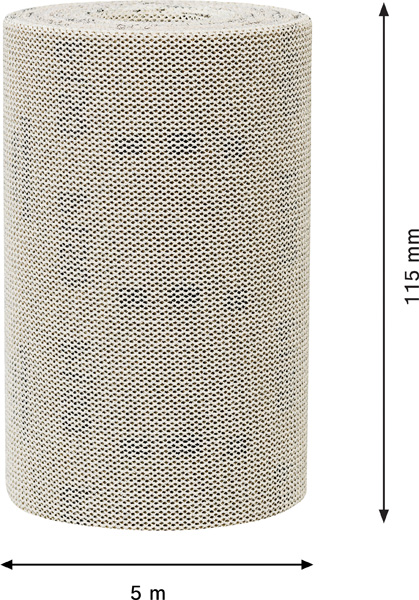 BOSCH EXPERT M480 Schleifnetzrolle, 115x5000mm, K150