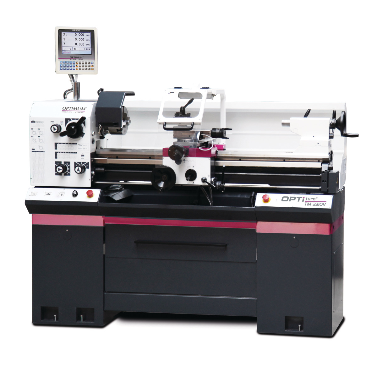 STÜRMER Leit- und Zugspindeldrehmaschine Optimum OPTIturn TM 3310V