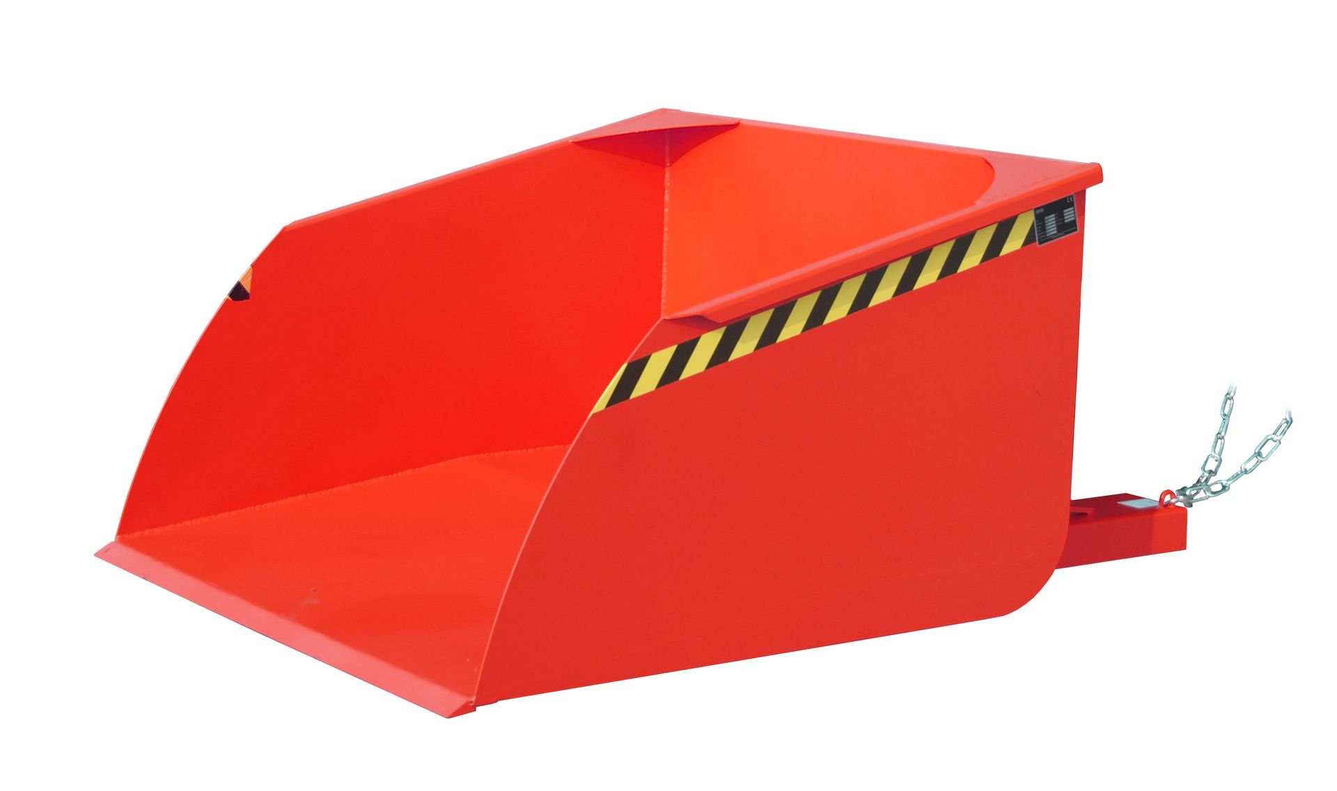BAUER Schaufel BSI 100, lackiert, RAL 3000 Feuerrot