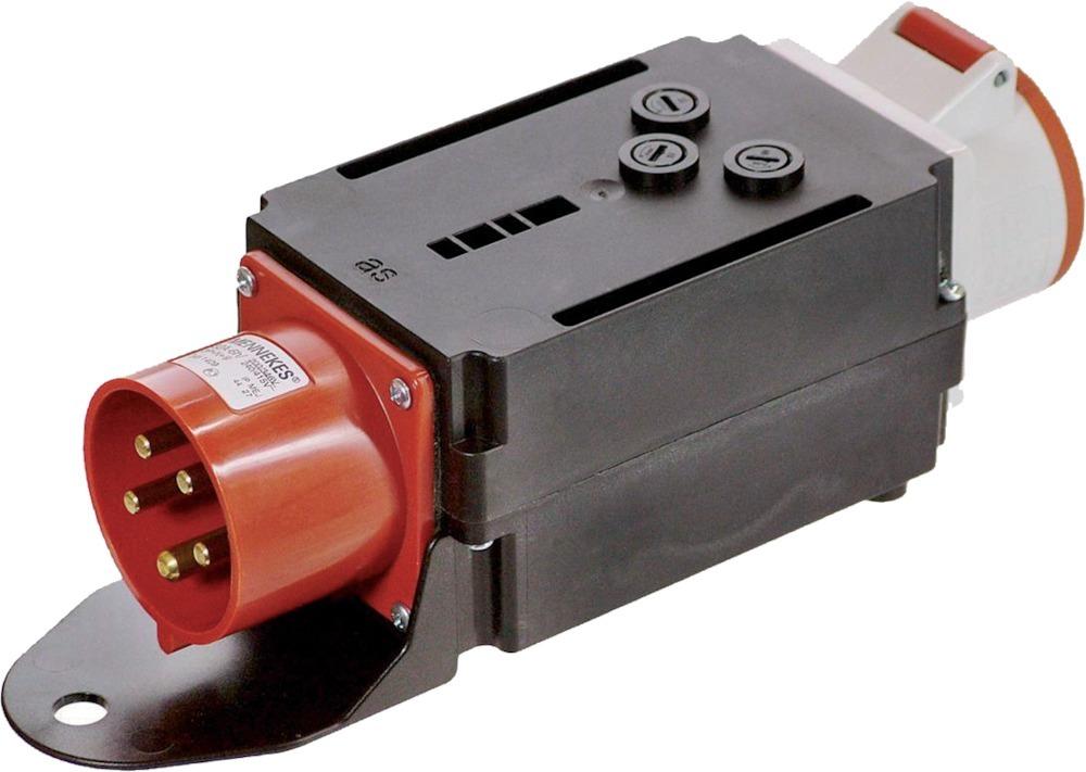 AS SCHWABE TECHNIKPRODUKTE Adapter MIXO 32 auf 16A mit Sicherungen CEE 400V AS SCHWABE TECHNIKPRODUKTE Adapter MIXO 32 auf 16A mit Sicherungen CEE 400V