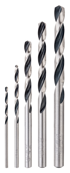 BOSCH HSS-Spiralbohrer-Set PointTeQ, 5-tlg., 2-6 mm BOSCH HSS-Spiralbohrer-Set PointTeQ, 5-tlg., 2-6 mm