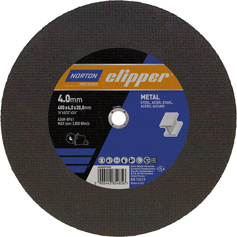 CLIPPER Trennscheibe Metall A24R-400x4.0x20mm CLIPPER Trennscheibe Metall A24R-400x4.0x20mm