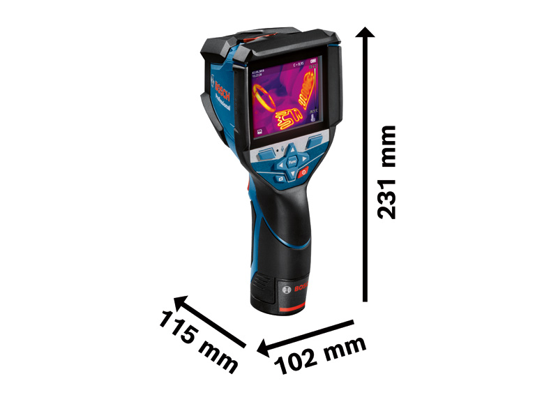 BOSCH Wärmebildkamera GTC 600 C, 1 x Akku GBA 12V 2.0Ah in L-BOXX BOSCH Wärmebildkamera GTC 600 C, 1 x Akku GBA 12V 2.0Ah in L-BOXX