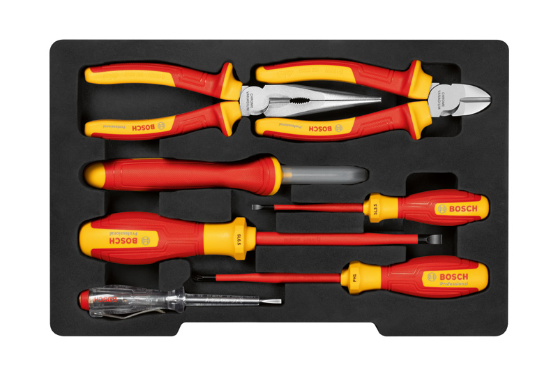 BOSCH VDE Handwerkzeug-Set, 7-teilig