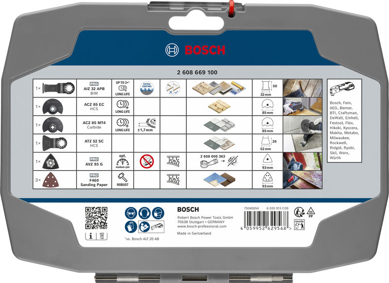 BOSCH Renovierungs-Set, 8-tlg. BOSCH Renovierungs-Set, 8-tlg.