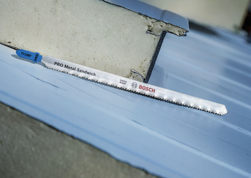 BOSCH PRO Metal Sandwich T718BF Stichsägeblatt, 180 mm, 5-tlg.