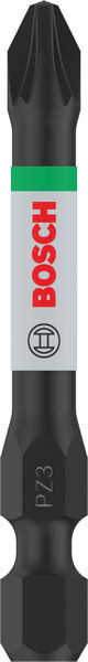 BOSCH PRO Pozidriv Impact Bit, PZ3, 55 mm, 2-tlg. BOSCH PRO Pozidriv Impact Bit, PZ3, 55 mm, 2-tlg.