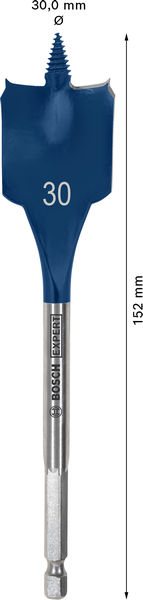 BOSCH EXPERT Self Cut Speed Flachfräsbohrer, 30 x 152 mm BOSCH EXPERT Self Cut Speed Flachfräsbohrer, 30 x 152 mm