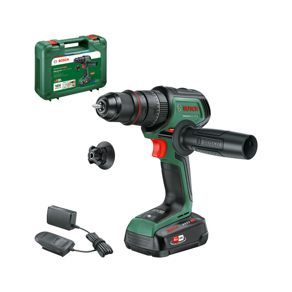 BOSCH Akku-Schlagbohrmaschine AdvancedImpact 18V-80 QuickSnap, 1 x Akku PBA 18V 2.5Ah BOSCH Akku-Schlagbohrmaschine AdvancedImpact 18V-80 QuickSnap, 1 x Akku PBA 18V 2.5Ah
