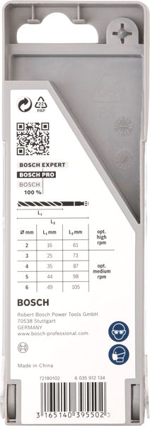 BOSCH PRO Wood HSS Holzspiralbohrer Set. 5-tlg. BOSCH PRO Wood HSS Holzspiralbohrer Set. 5-tlg.