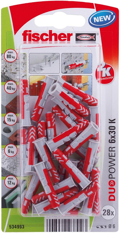 FISCHER 2-K-Dübel DuoPower 5x25