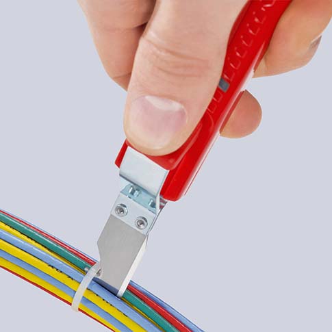 KNIPEX KNIPEX 16 20 165 SB Abmantelungswerkzeug mit Schleppklinge 165 mm schlagfestes Kunststoffgehäuse KNIPEX KNIPEX 16 20 165 SB Abmantelungswerkzeug mit Schleppklinge 165 mm schlagfestes Kunststoffgehäuse