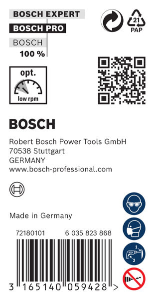 BOSCH Schalungs- und Installationsbohrer
