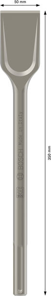 BOSCH PRO SDS max-5C Spatmeißel, 50 x 350 mm, 5-tlg BOSCH PRO SDS max-5C Spatmeißel, 50 x 350 mm, 5-tlg