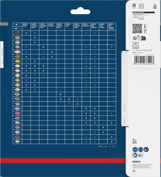 BOSCH EXPERT Laminat Kreissägeblatt, 216x30 mm, Z60 BOSCH EXPERT Laminat Kreissägeblatt, 216x30 mm, Z60