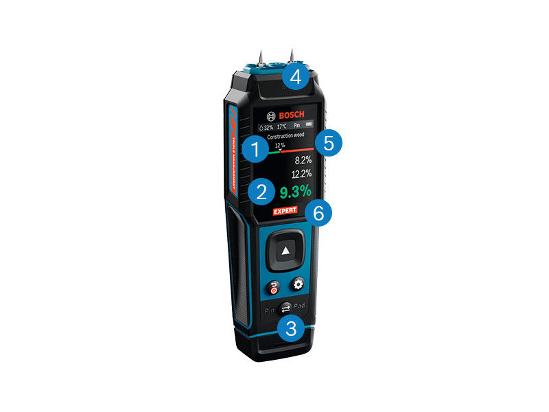 BOSCH EXPERT Materialfeuchtigkeitsmesser EXMM3-17