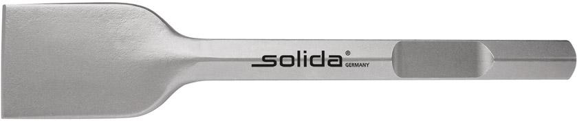 SOLIDA Spaten 400 x 80 mm sechskant 28 mm SOLIDA Spaten 400 x 80 mm sechskant 28 mm