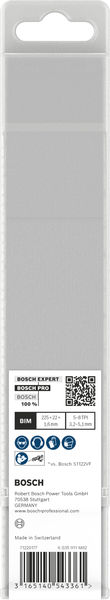 BOSCH PRO Multi Material Demolition S1110VF Säbelsägeblatt, 1,6 x 22 x 225 mm, 25-tlg.
