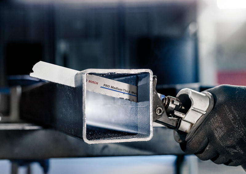 BOSCH PRO Medium-Thick Metal precise S1137BEF Säbelsägeblatt, 1,1x25x225 mm, 25-tlg.