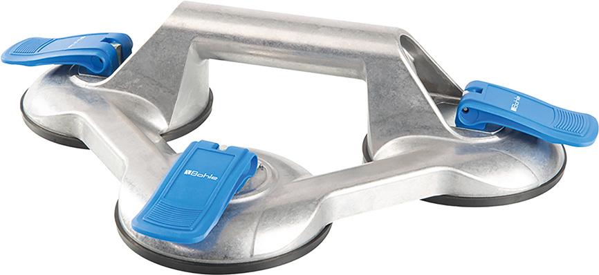 BOHLE Saugheber Veribor 100 kg Tragkraft 3 Saugknöpfe BOHLE Saugheber Veribor 100 kg Tragkraft 3 Saugknöpfe