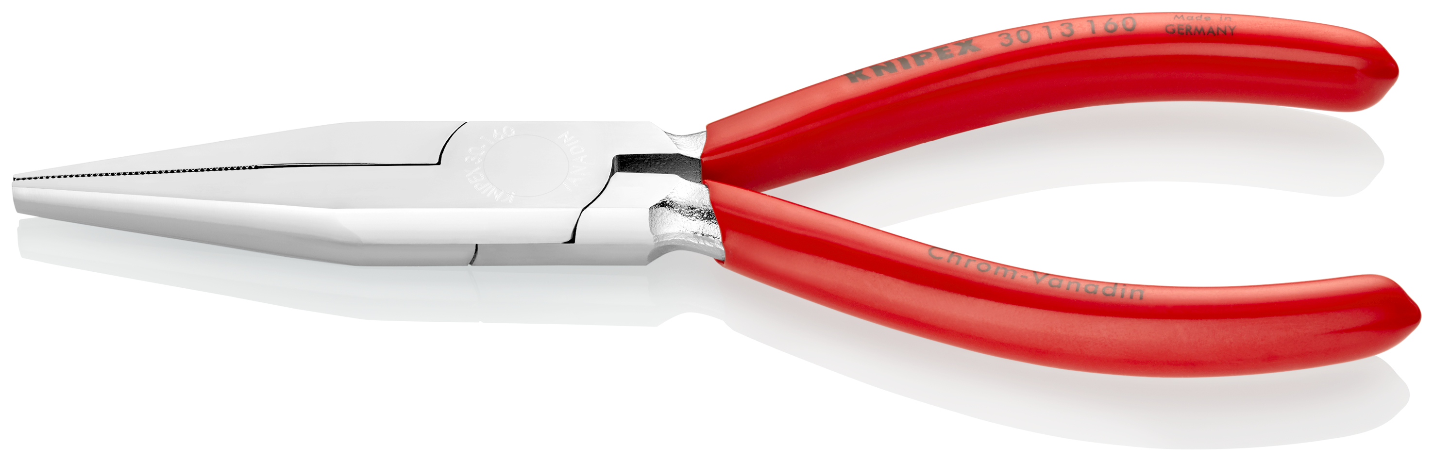 KNIPEX KNIPEX 30 13 160 Langbeckzange 160 mm verchromt mit Kunststoff überzogen