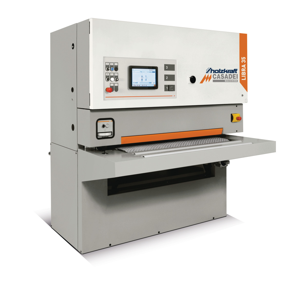 STÜRMER Breitbandschleifmaschine Holzkraft CASADEI CASADEI LIBRA 35/2 RTC 110 Lagerausstattung 2 STÜRMER Breitbandschleifmaschine Holzkraft CASADEI CASADEI LIBRA 35/2 RTC 110 Lagerausstattung 2
