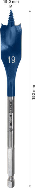 BOSCH EXPERT Self Cut Speed Flachfräsbohrer, 19 x 152 mm