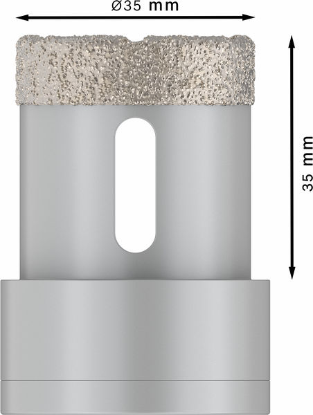 BOSCH PRO Ceramic dry Trockenbohrkrone, 35 x 35 mm, X-Lock BOSCH PRO Ceramic dry Trockenbohrkrone, 35 x 35 mm, X-Lock