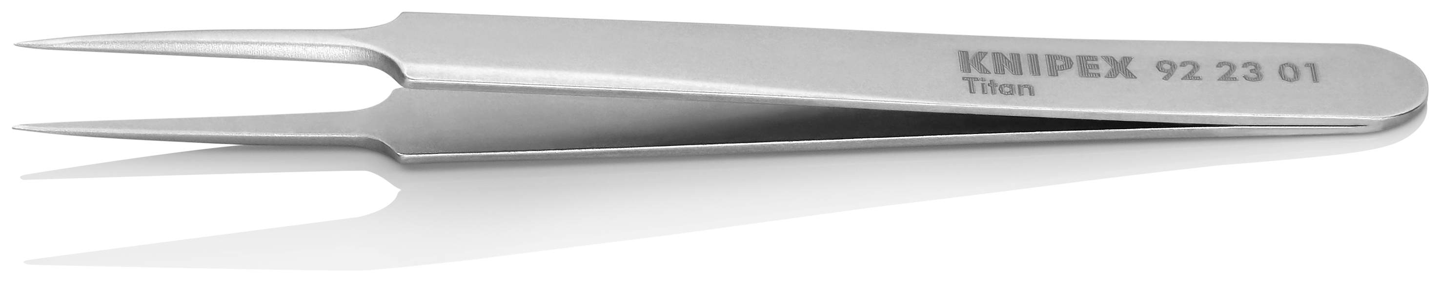 KNIPEX KNIPEX 92 23 01 Titanpinzette 110 mm Glatt KNIPEX KNIPEX 92 23 01 Titanpinzette 110 mm Glatt